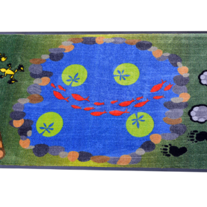 image of meadow sensory rug