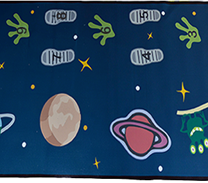 Outer Space Sensory Mat