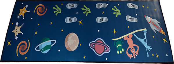 Outer Space Sensory Mat