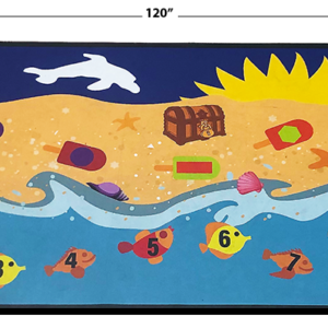 sensory path | beach theme