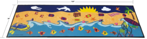 sensory path | beach theme