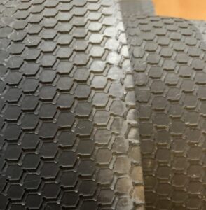 sensory path rubber backing