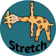 sensory stretch giraffe