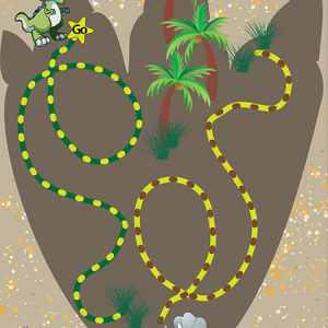 Dinosaur Footprint– Rexy's Playground Path
